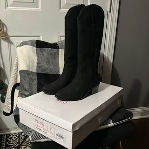 Pink Lily cowboy boots